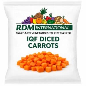 IQF Diced Carrots $.53/lb